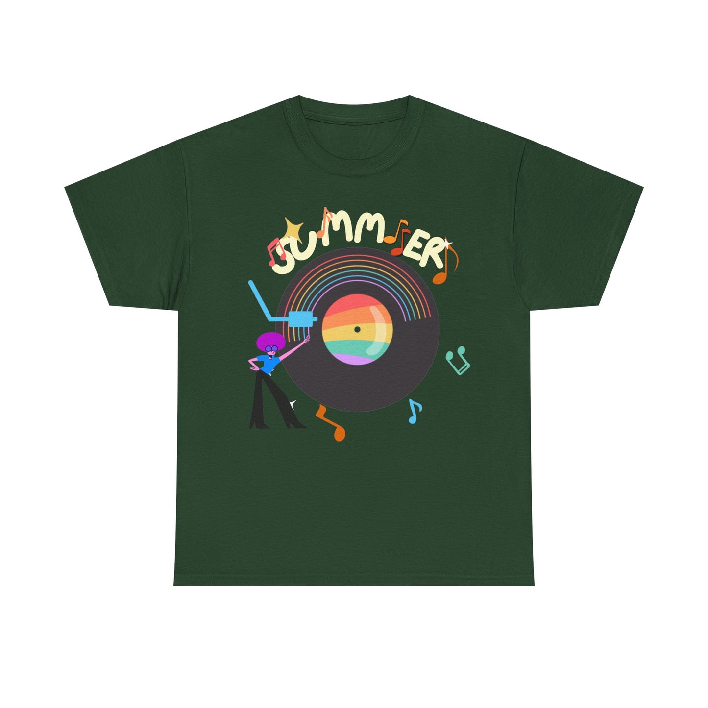 Summer Rhythm Tee-Summer T-shirt, Music Festival Tee