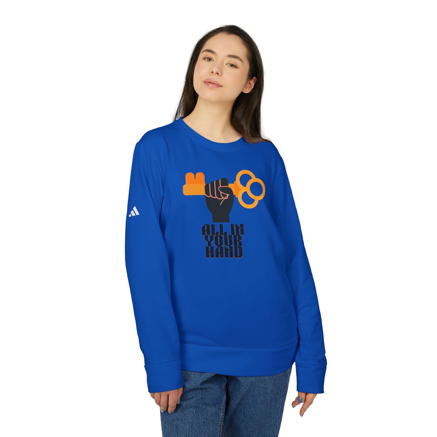 All in Your Hand Sweatshirt-Crewneck Sweatshirt