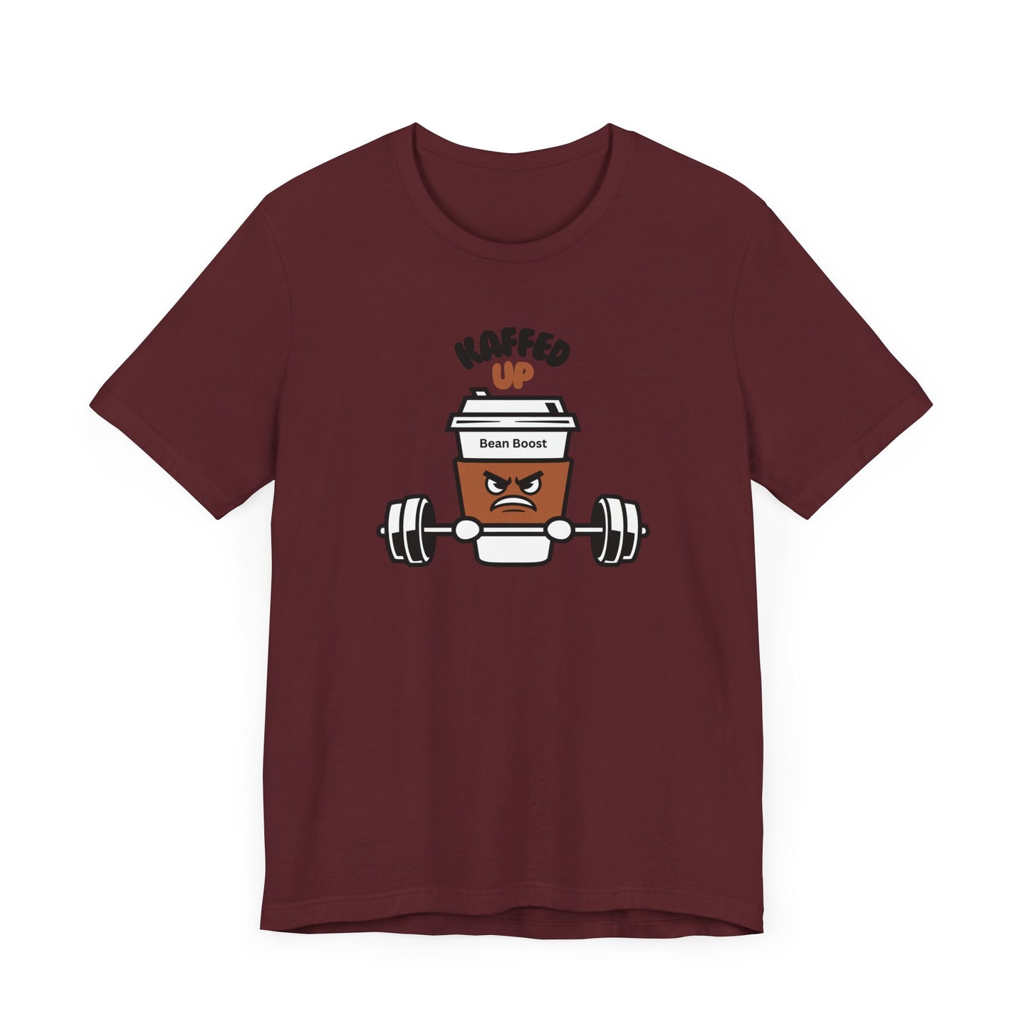 Kaffed Up Unisex T-Shirt Gym Wear Coffee T-shirt
