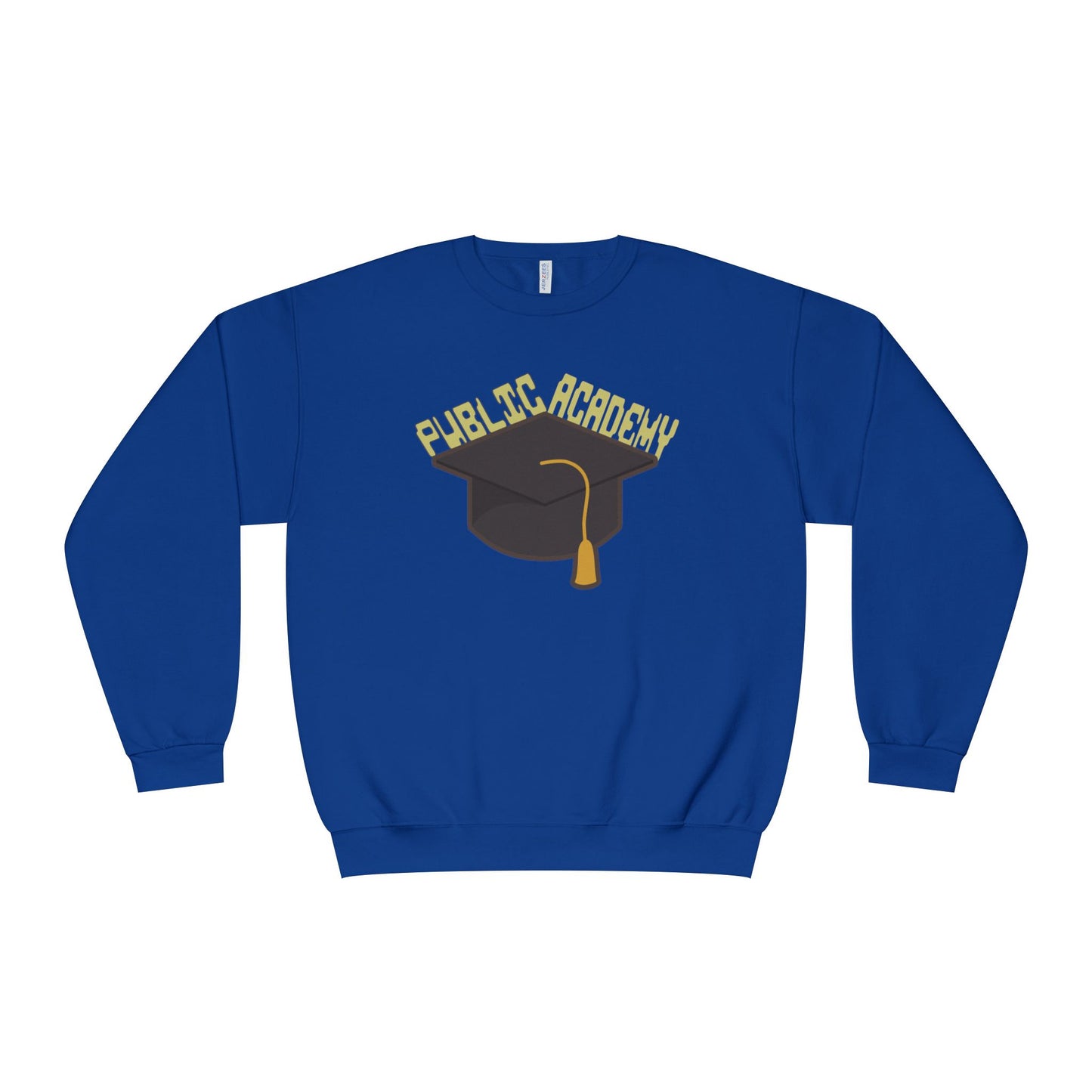 Public Academy Sweatshirt-Unisex Crewneck Sweatshirt, School Sweater