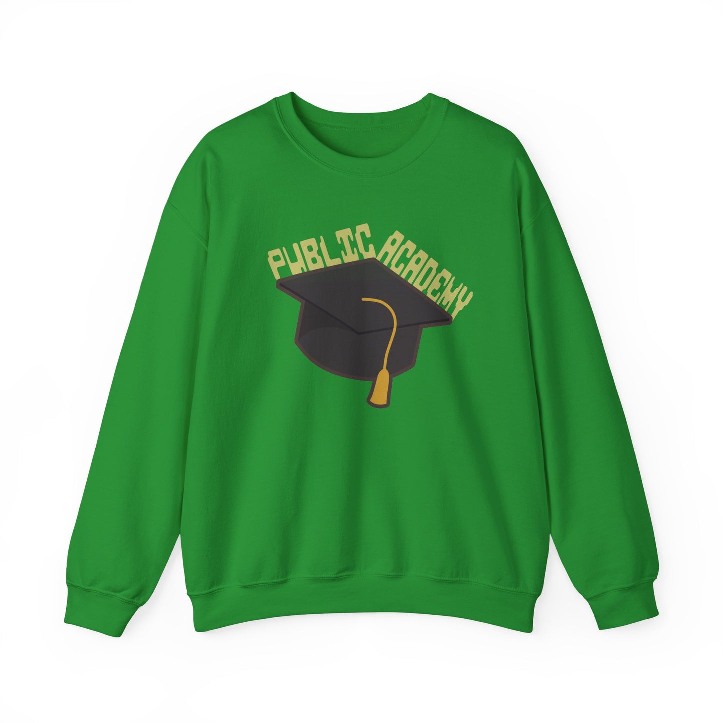 Public Academy Sweatshirt - Unisex Crewneck Sweatshirt, School Sweater