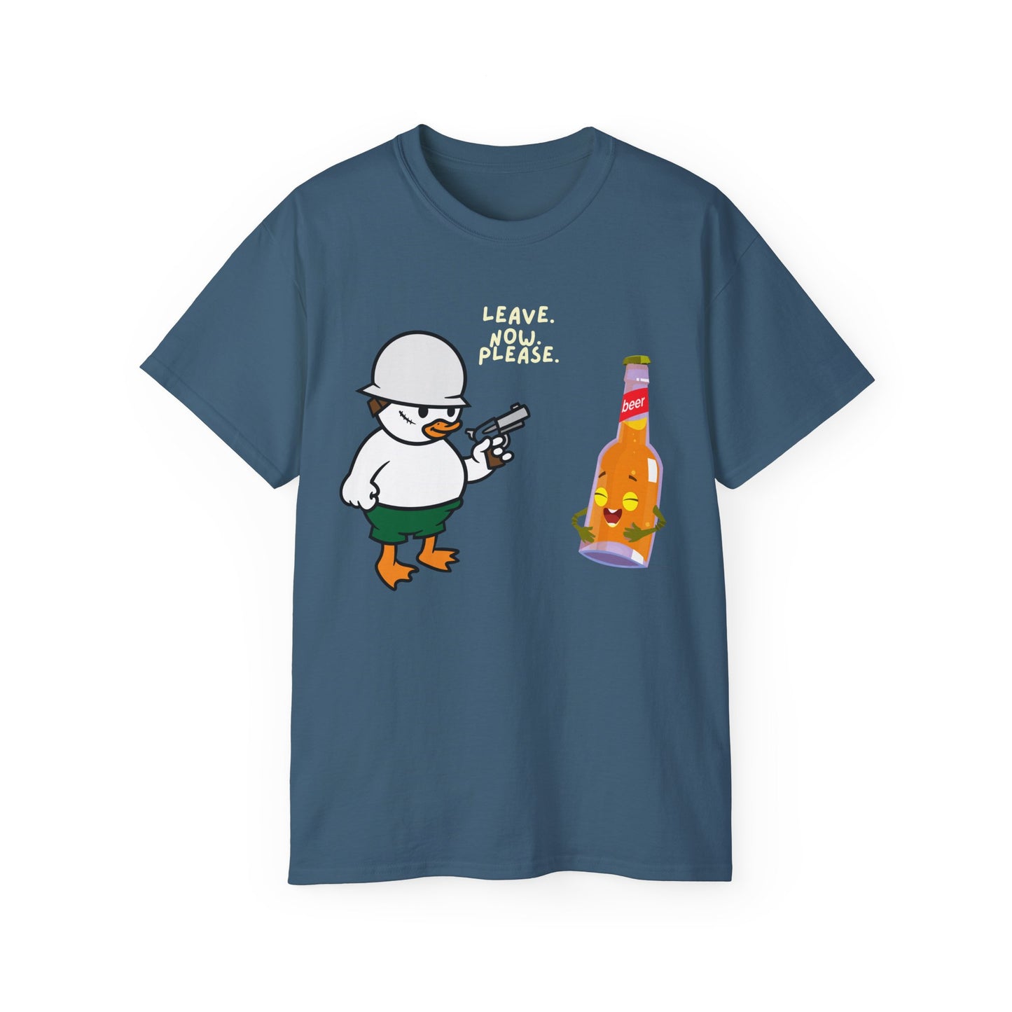 Leave. Now. Please Tee Summer T-shirt