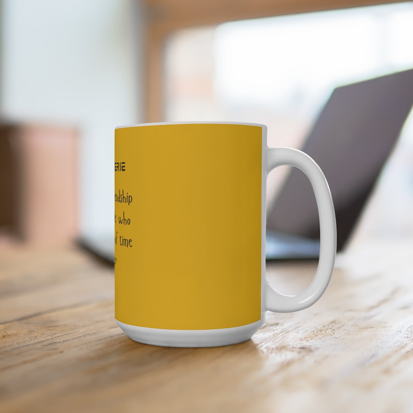 Camaraderie Coffee Mug- 15oz Ceramic Mug, Gift for Friends, Friendship Mug