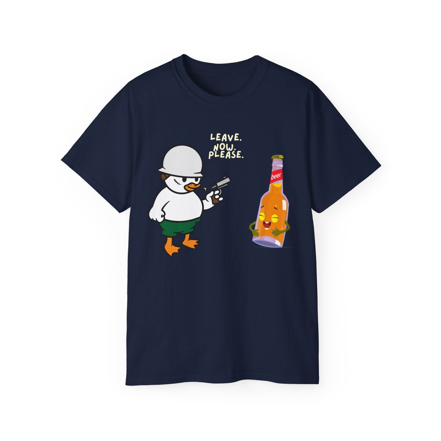 Leave. Now. Please Tee Summer T-shirt