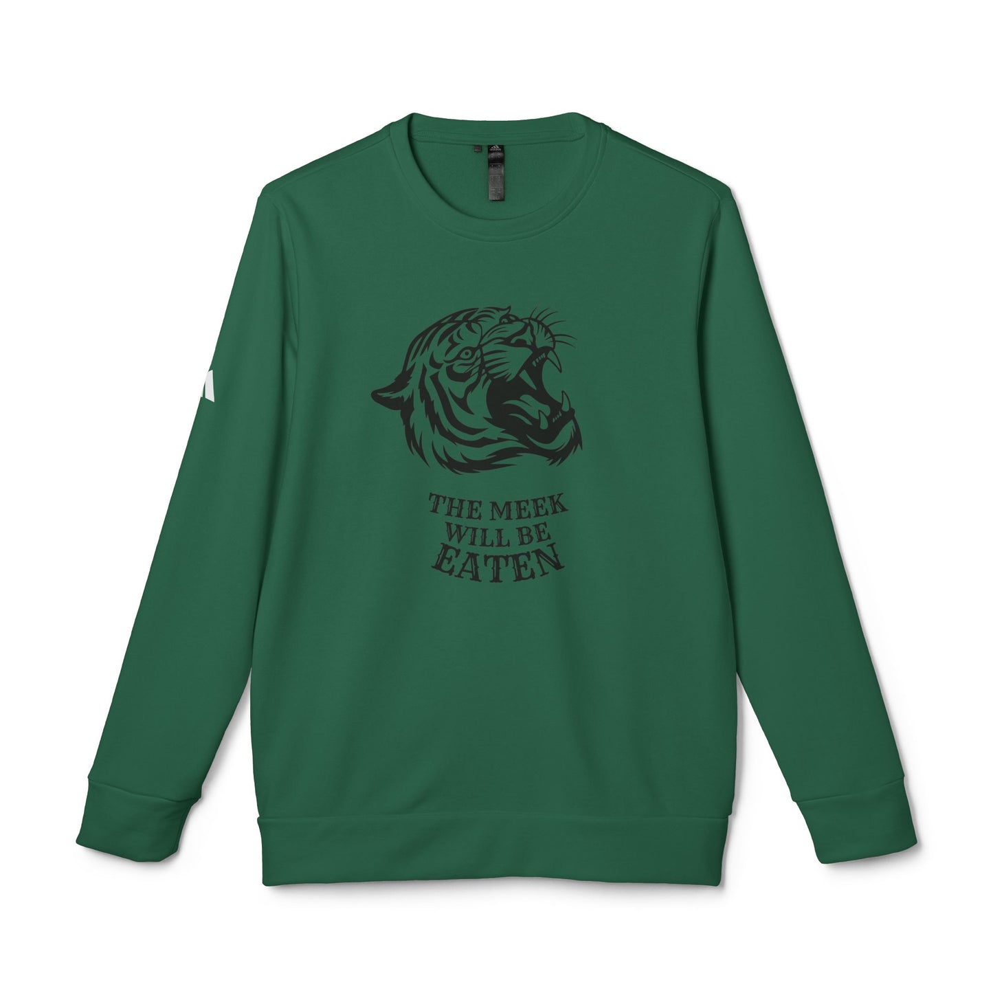 The Meek Will Be Eaten Unisex Fleece Crewneck Sweatshirt