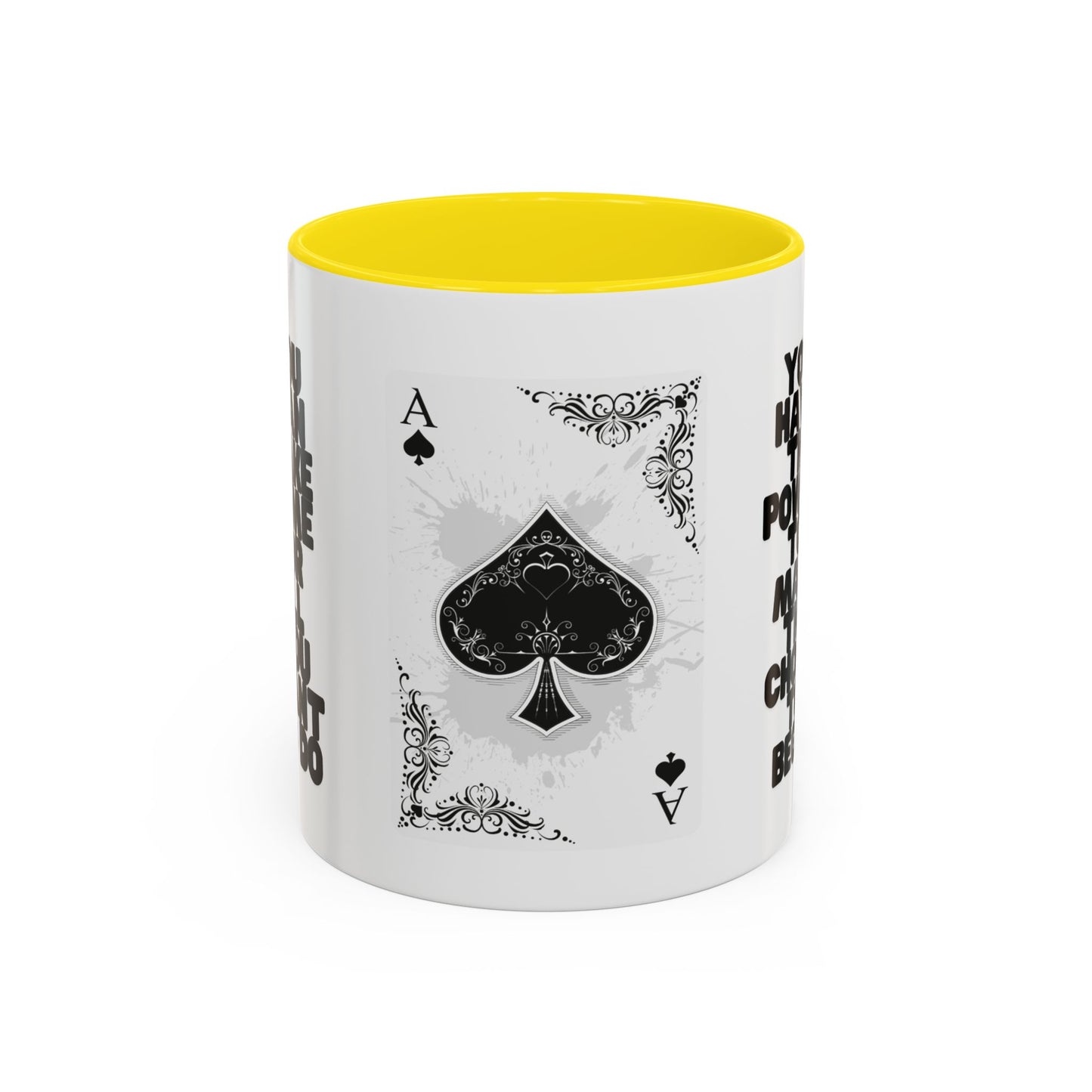 Ace of Spades Coffee Mug - 11oz & 15oz Ceramic Cup