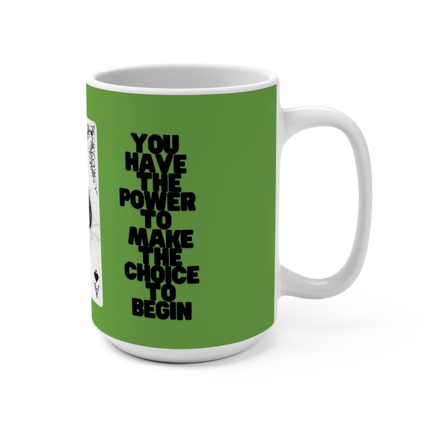Ace of Spades Coffee Mug-15oz Ceramic Mug