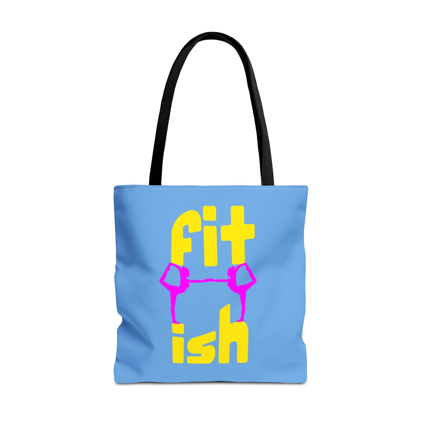 Fit-ish Tote Bag-Gym Tote Bag, School Tote Bag, Yoga Tote Bag