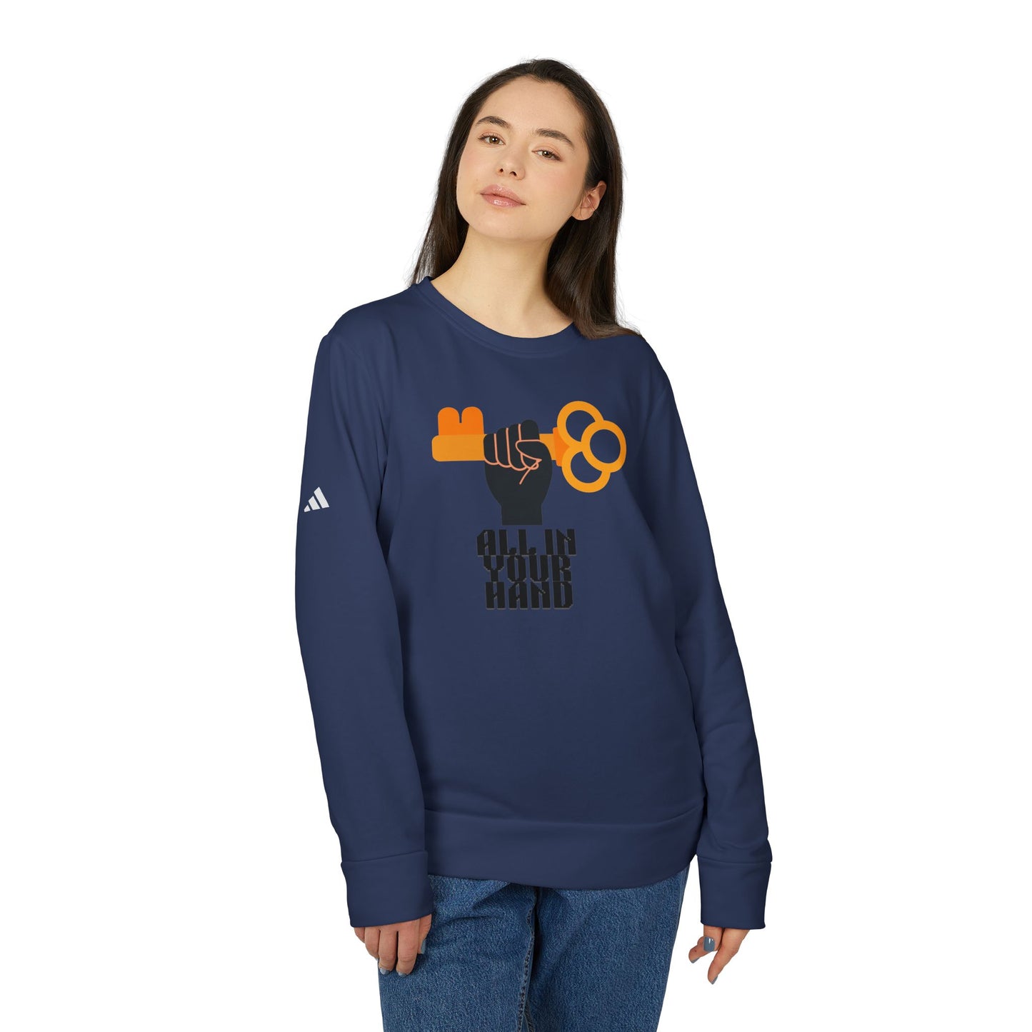 All in Your Hand Sweatshirt-Crewneck Sweatshirt