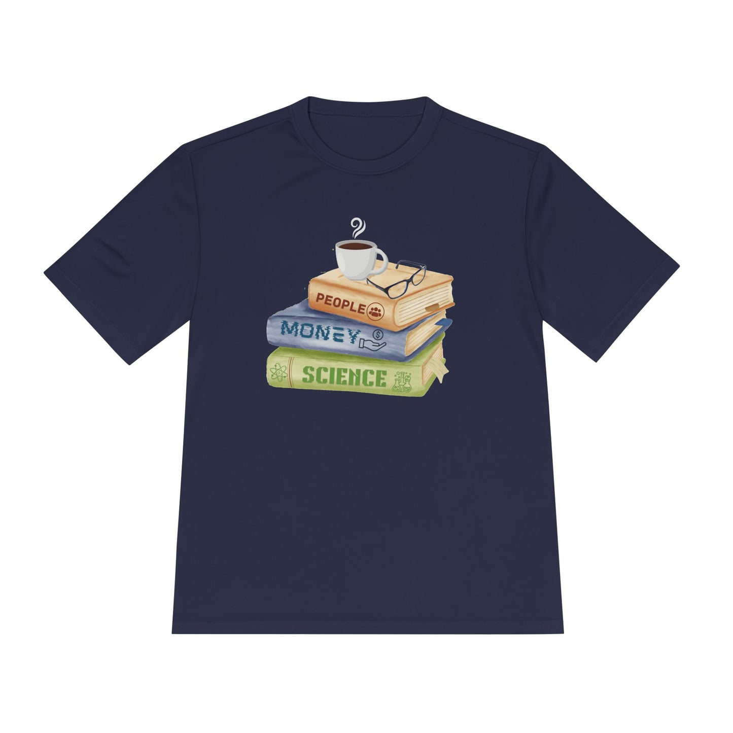 People Money Science Tee= Book Lover T-shirt