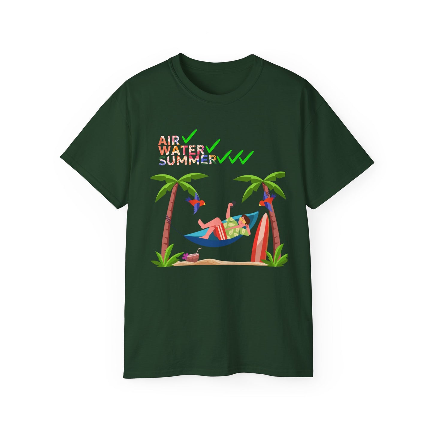 Air Water Summer Unisex T-shirt Summer T-shirt