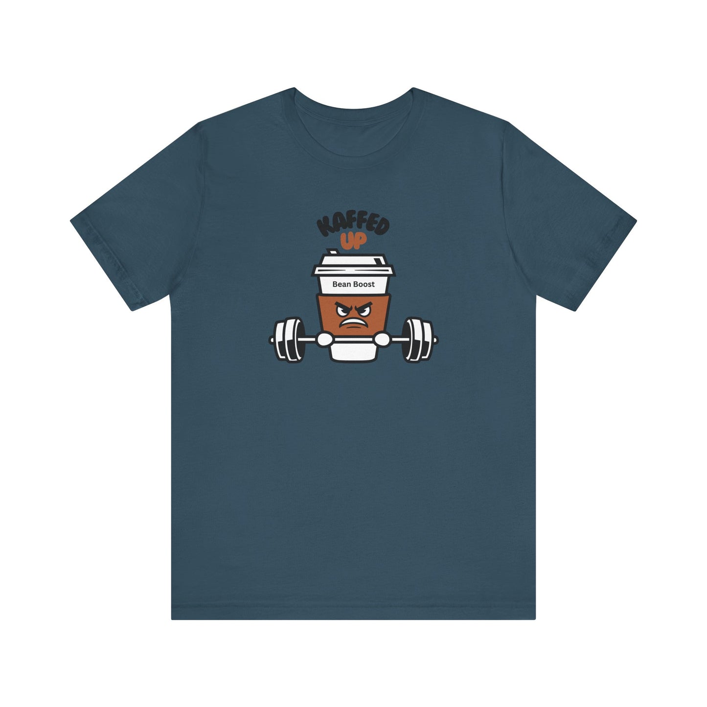 Kaffed Up Unisex T-Shirt Gym Wear Coffee T-shirt