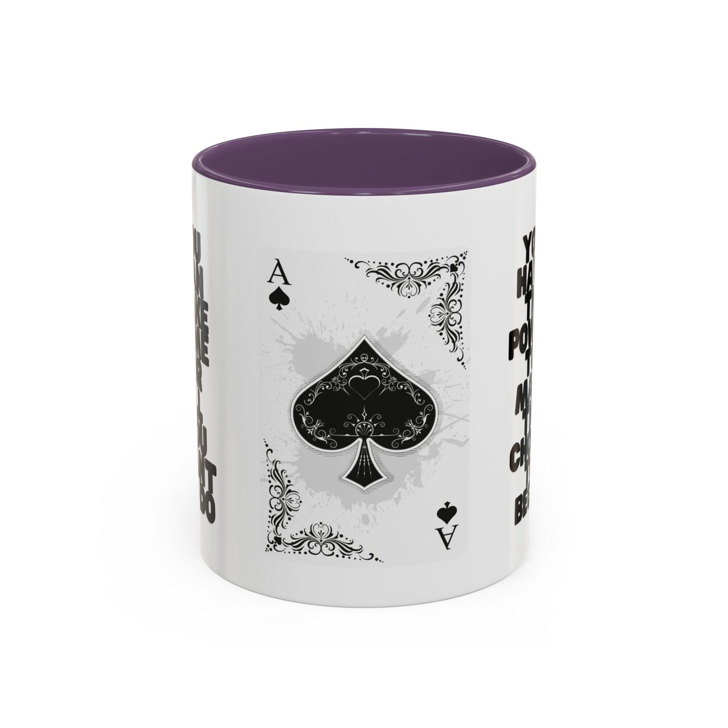 Ace of Spades Coffee Mug - 11oz & 15oz Ceramic Cup