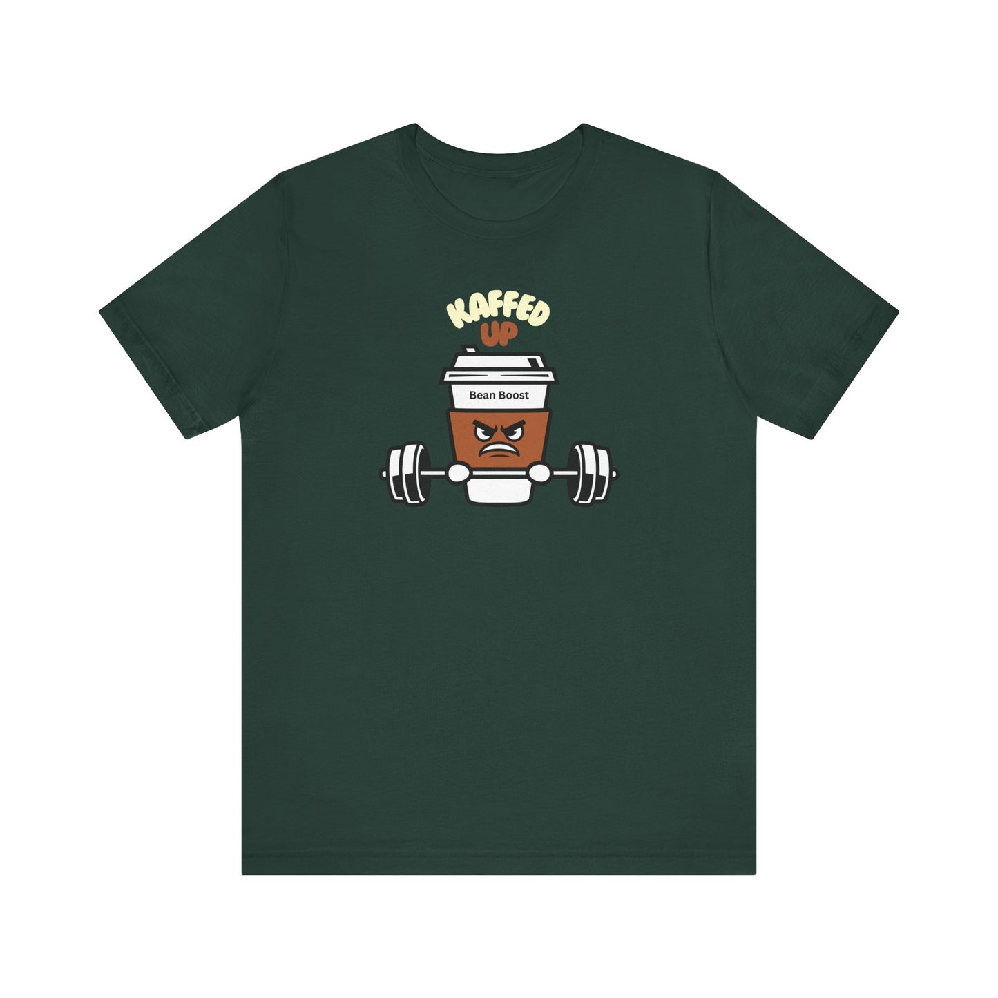 Kaffed Up Unisex T-Shirt Gym Wear Coffee T-shirt