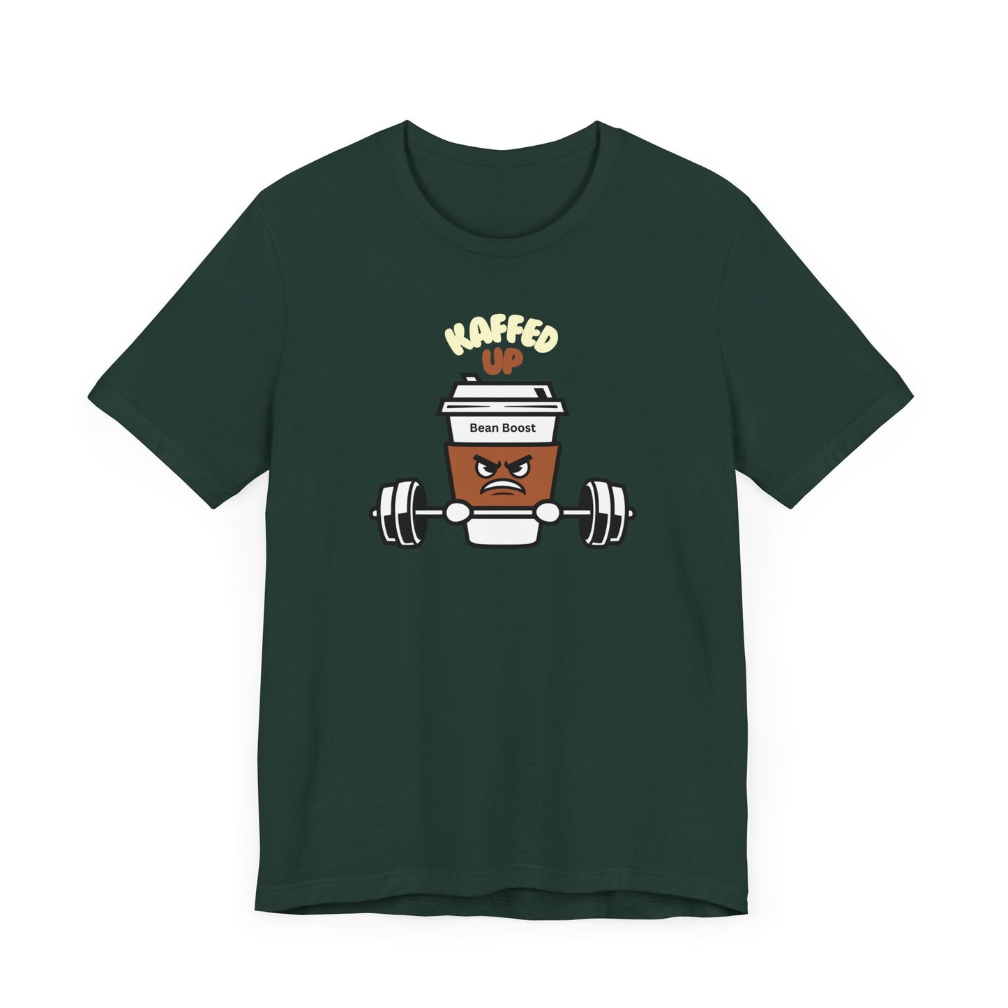 Kaffed Up Unisex T-Shirt Gym Wear Coffee T-shirt