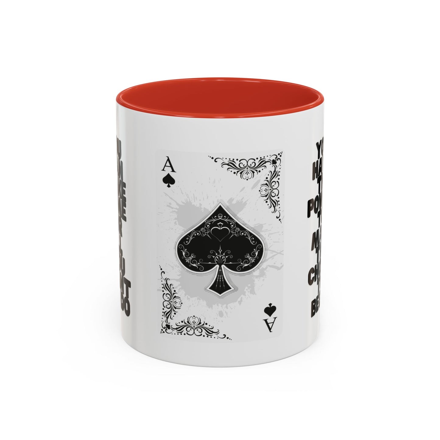 Ace of Spades Coffee Mug - 11oz & 15oz Ceramic Cup