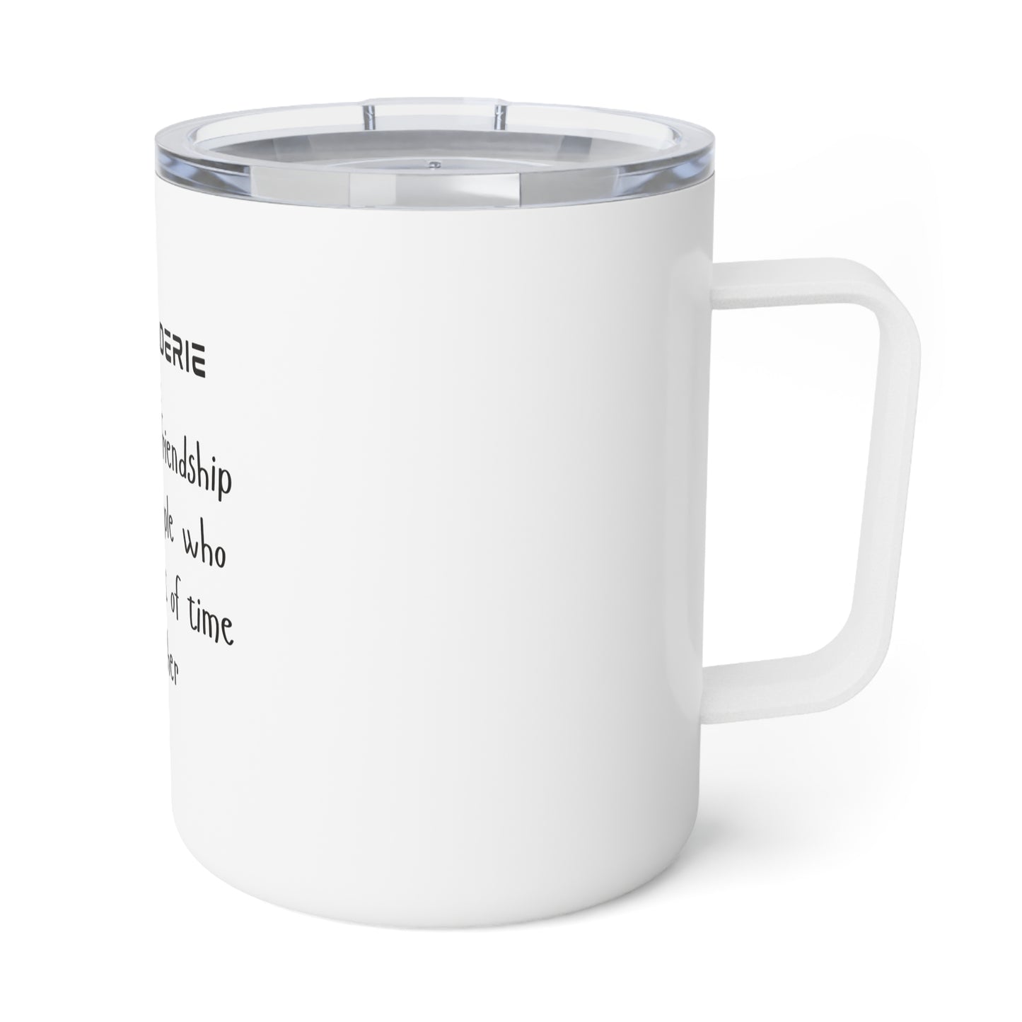 Camaraderie Mug- I5 oz Insulated Coffee Mug, Friendship Gift, Gift for Friends, Friendship Mug