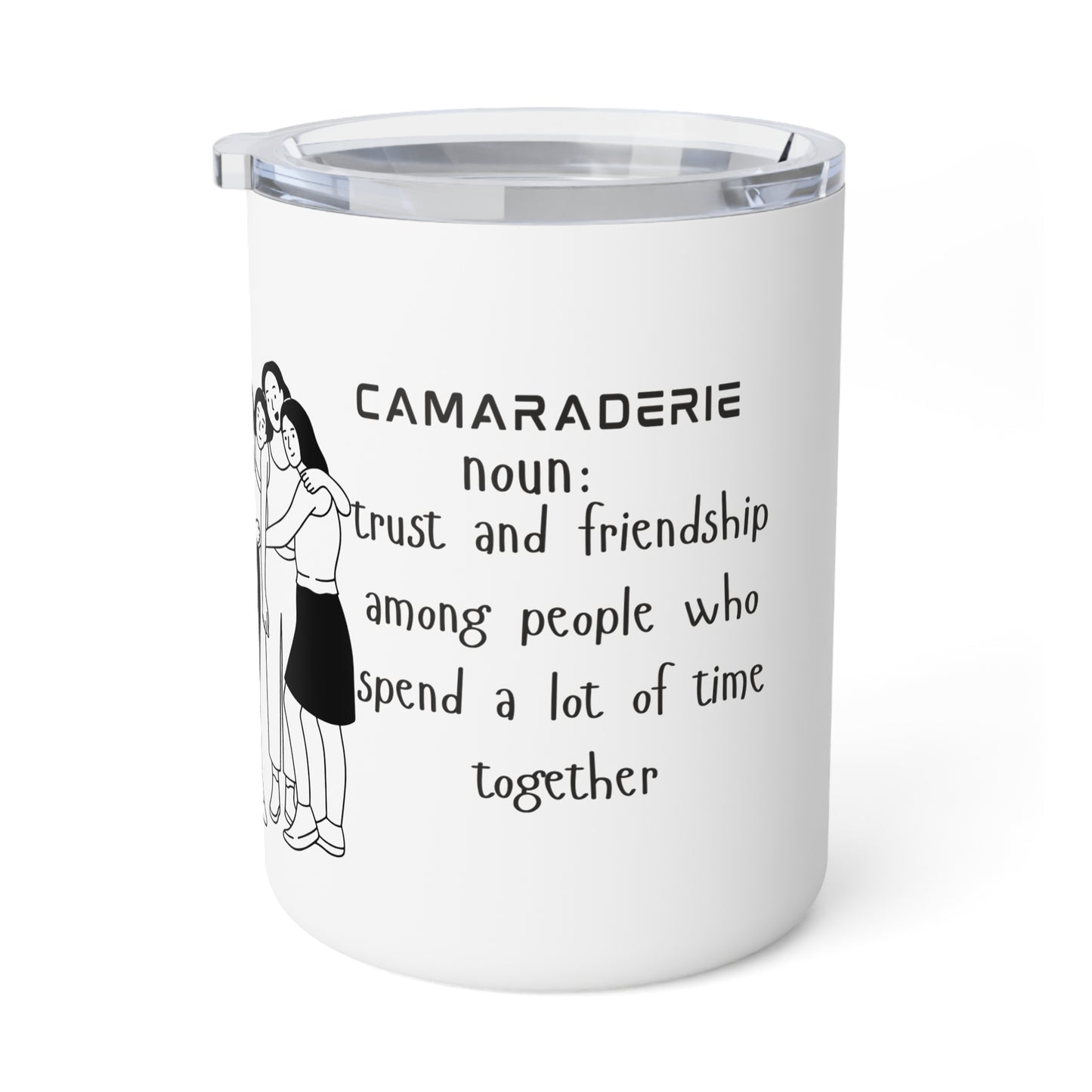 Camaraderie Mug- I5 oz Insulated Coffee Mug, Friendship Gift, Gift for Friends, Friendship Mug