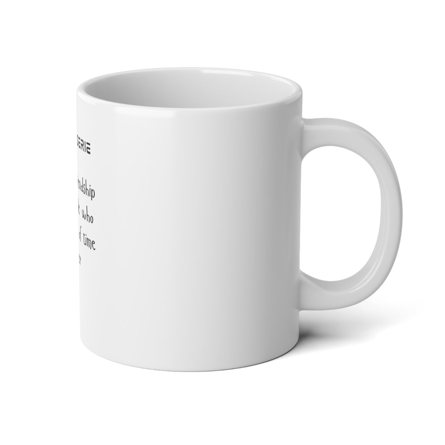 Camaraderie Coffee Mug- 20oz Ceramic Mug, Gift for Friends, Friendship Mug