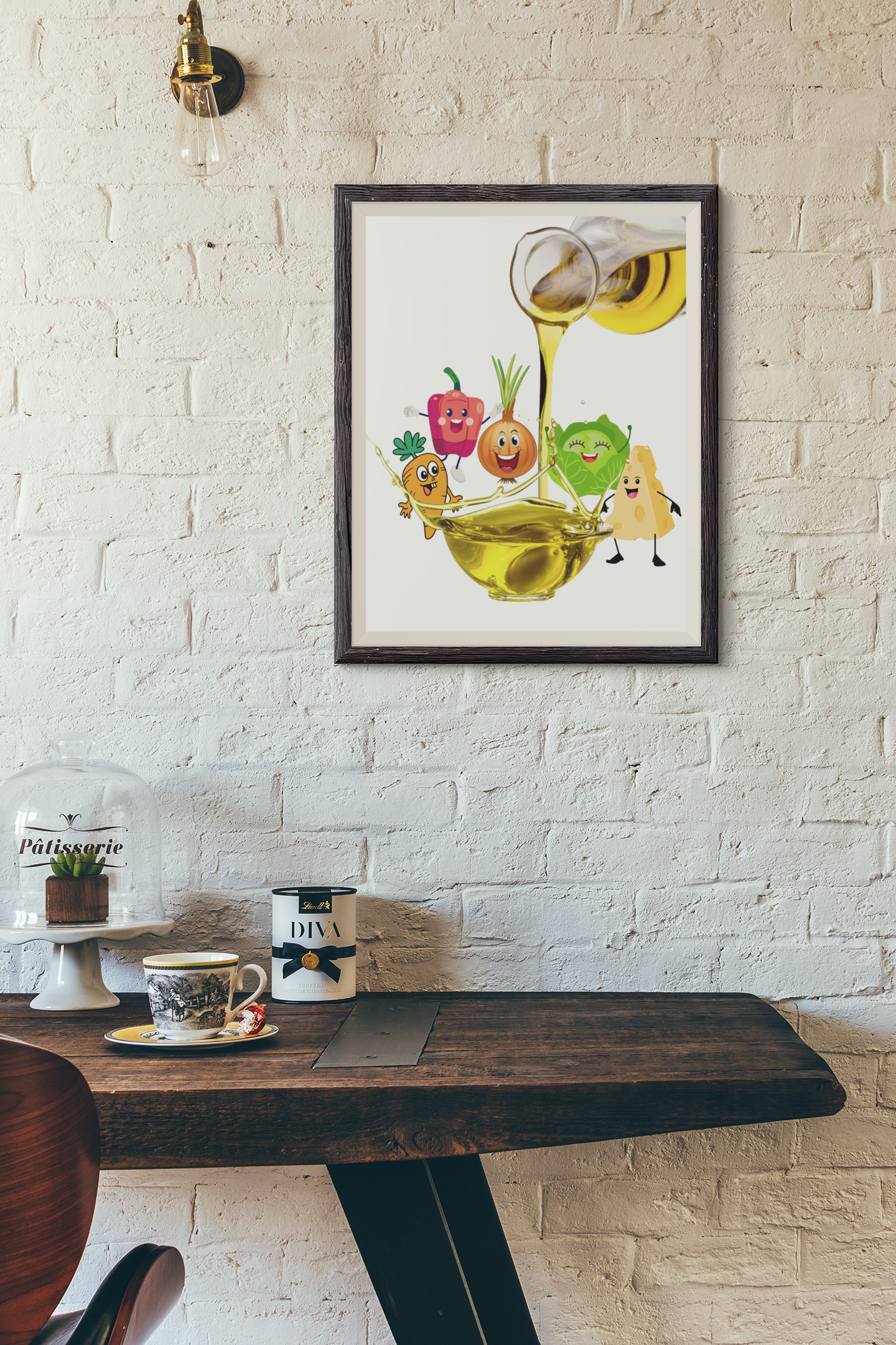 Orchestra of Gratitude - Kitchen Wall Art on Aluminum Print