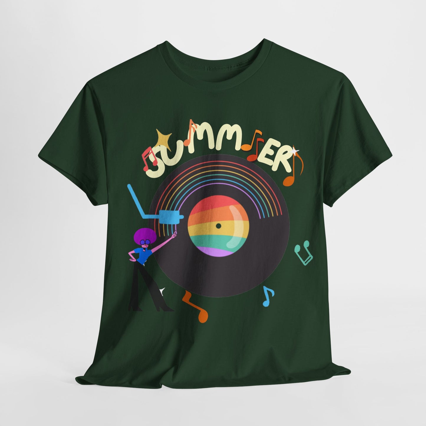 Summer Rhythm Tee-Summer T-shirt, Music Festival Tee