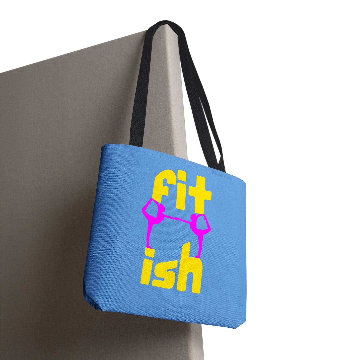 Fit-ish Tote Bag-Gym Tote Bag, School Tote Bag, Yoga Tote Bag