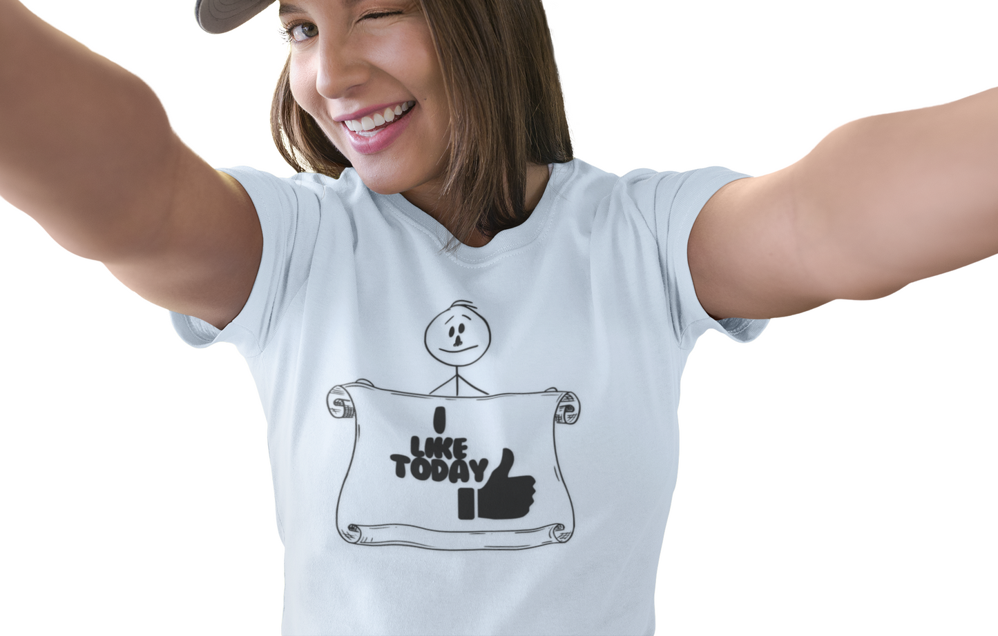I Like Today Unisex Tee Summer T-shirt