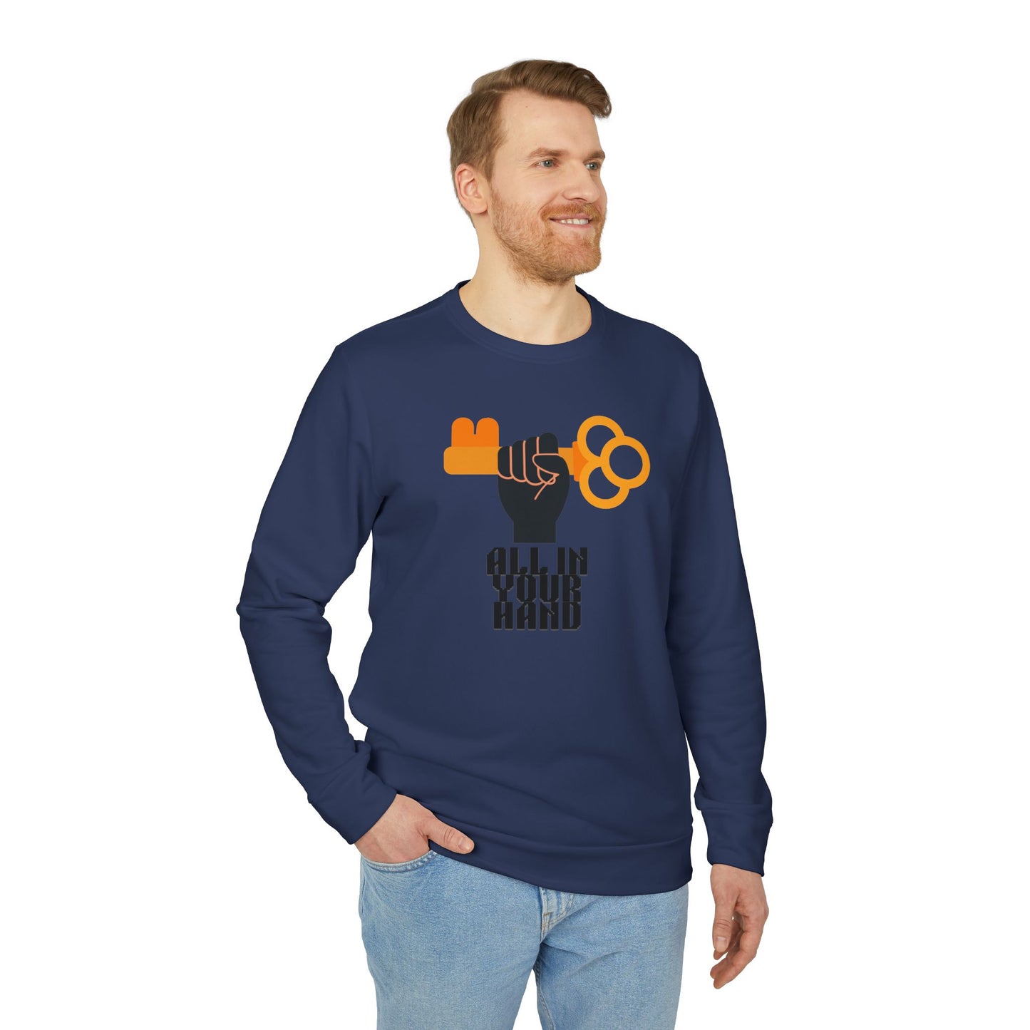 All in Your Hand Sweatshirt-Crewneck Sweatshirt