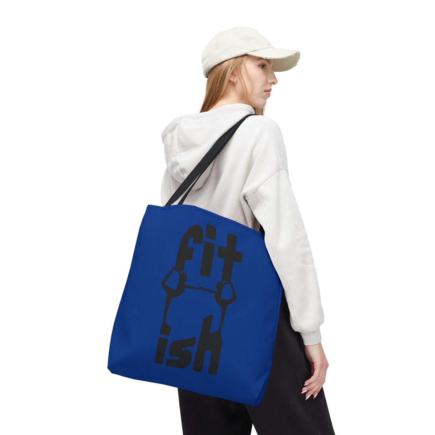 Fit ish Tote Bag-Gym Tote Bag, School Tote Bag, Yoga Tote Bag