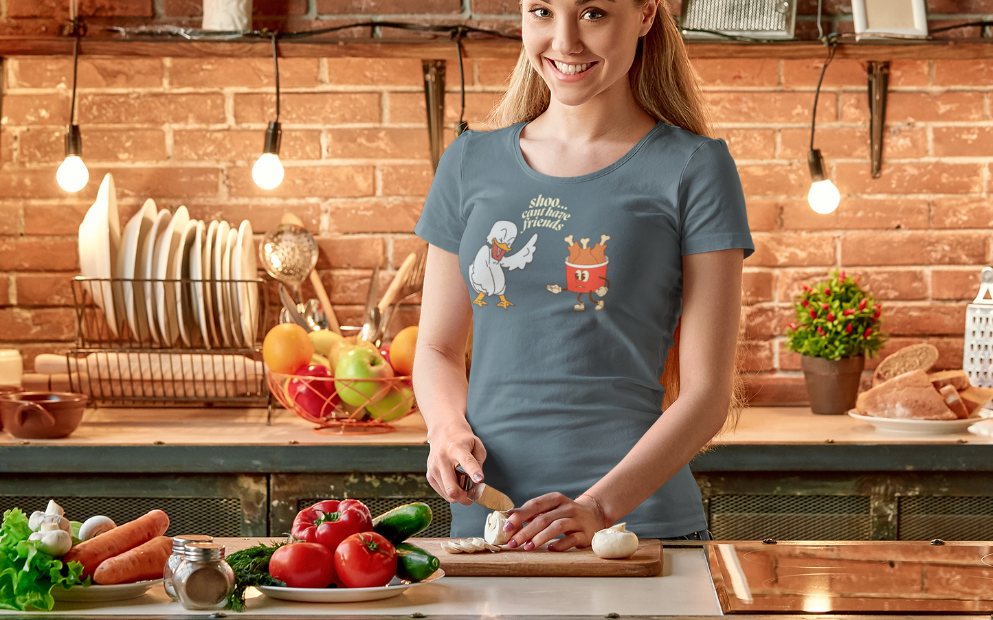 Shoo...Cant Have Friends Unisex Tee Summer T-shirt