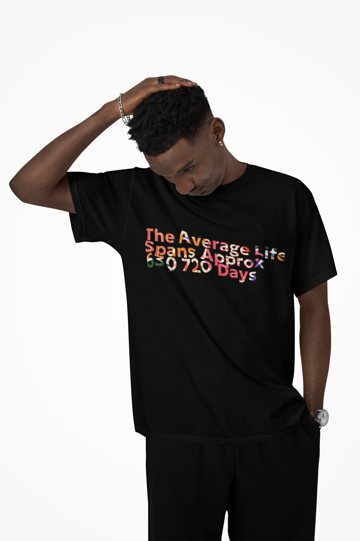 Average Life Span Tee-Summer T-shirt, Festival T-shirt