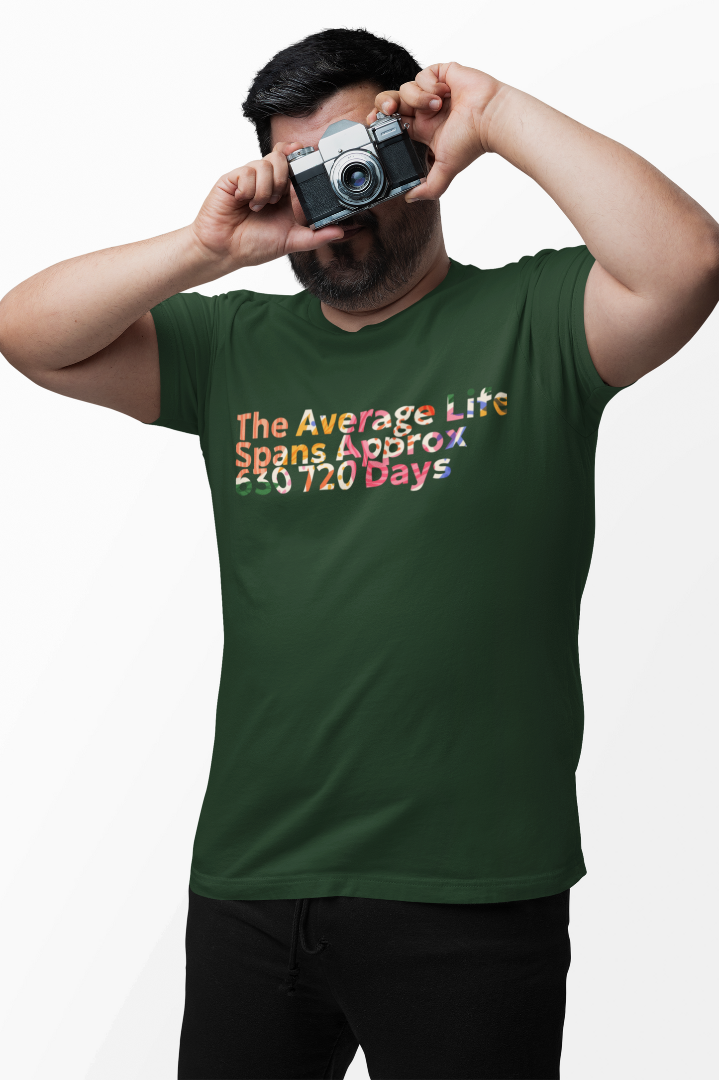 Average Life Span Tee-Summer T-shirt, Festival T-shirt