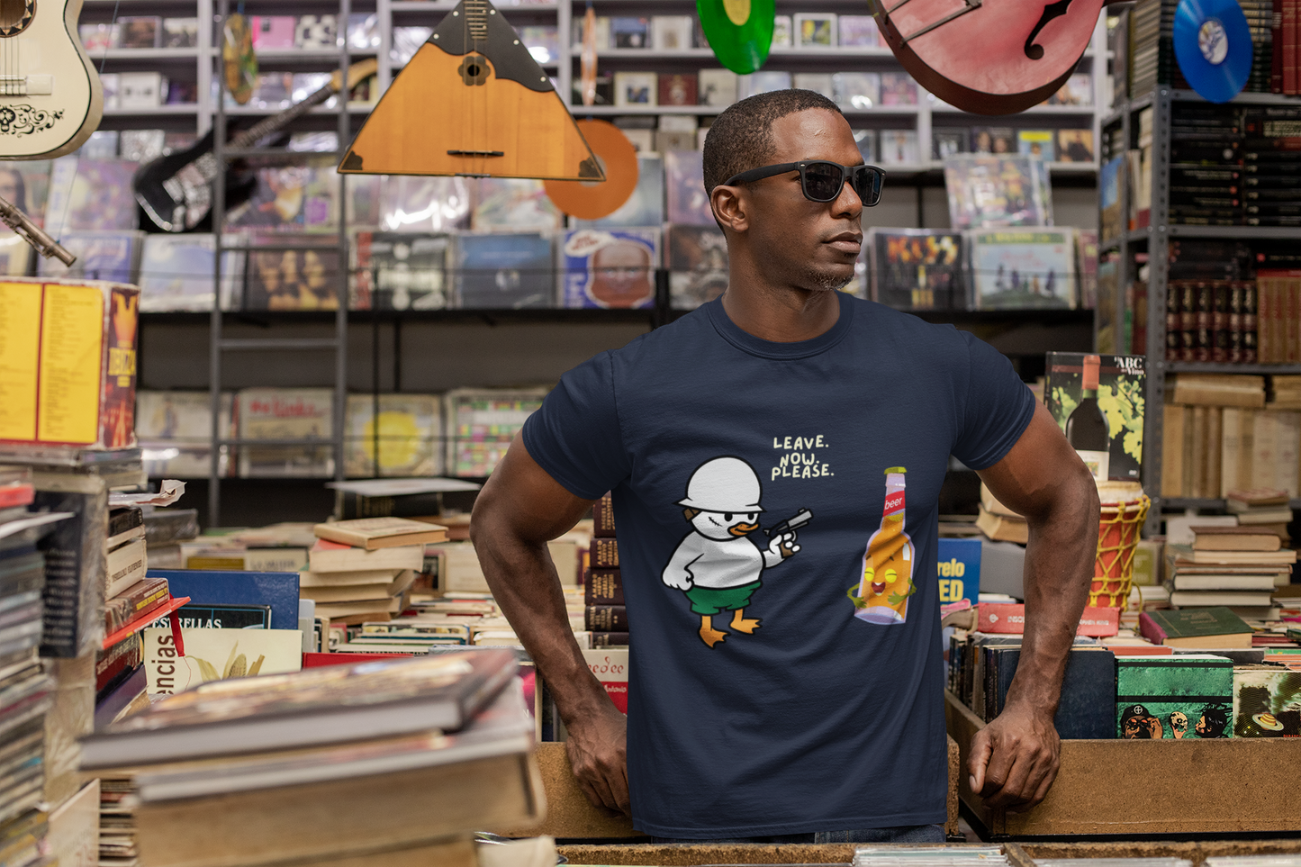 Leave. Now. Please Tee Summer T-shirt