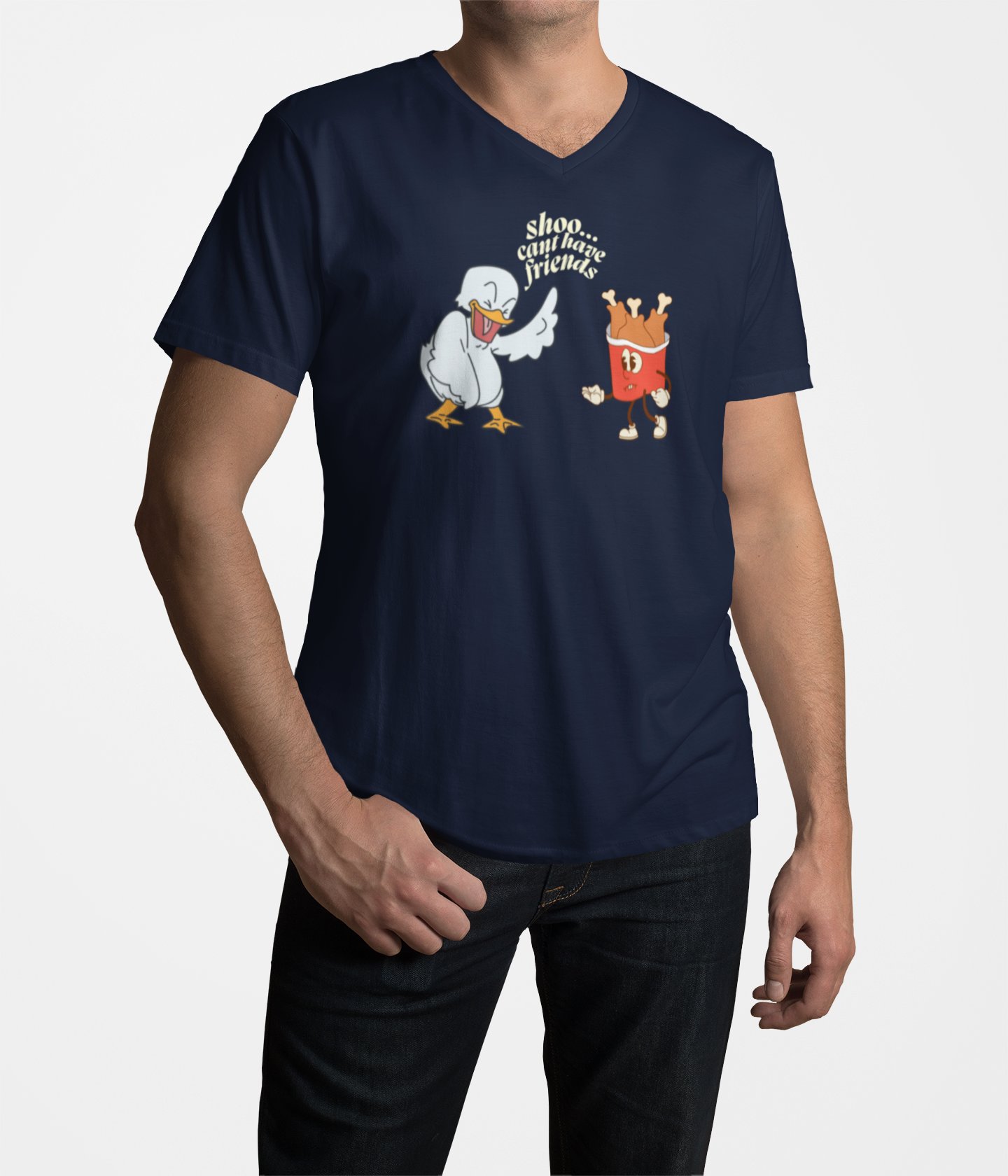 Shoo...Cant Have Friends Unisex Tee Summer T-shirt