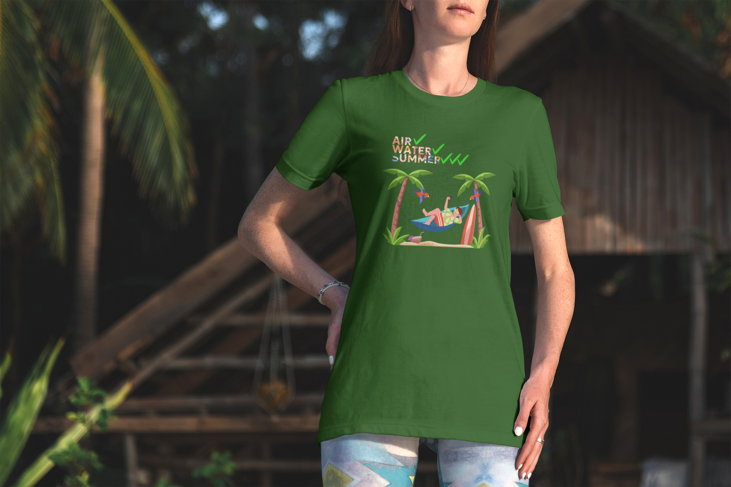 Air Water Summer Unisex T-shirt Summer T-shirt