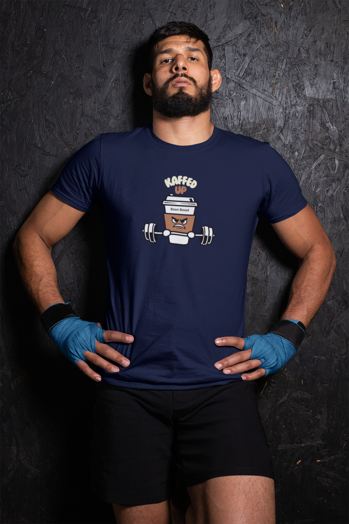 Kaffed Up Unisex T-Shirt Gym Wear Coffee T-shirt