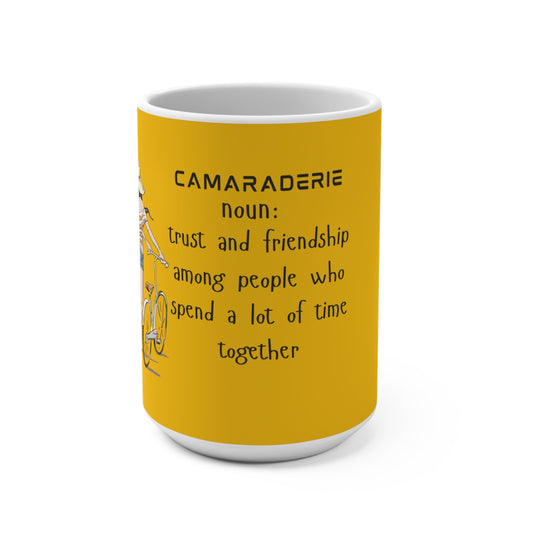 Camaraderie Coffee Mug- 15oz Ceramic Mug, Gift for Friend, Friendship Gift