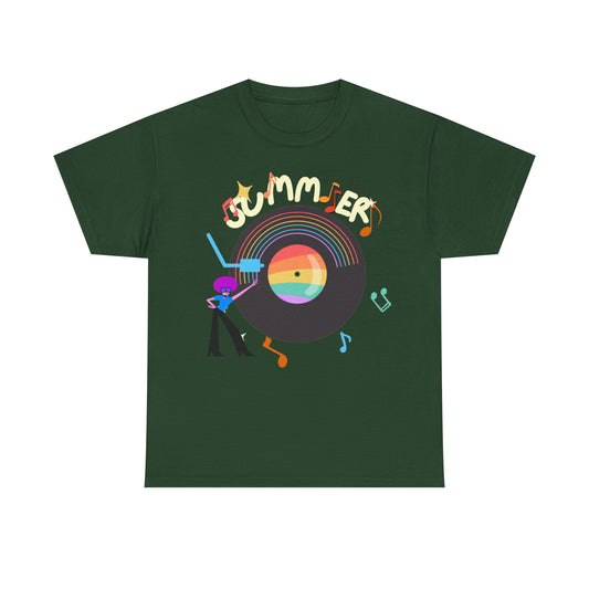 Summer Rhythm Tee-Summer T-shirt, Music Festival Tee