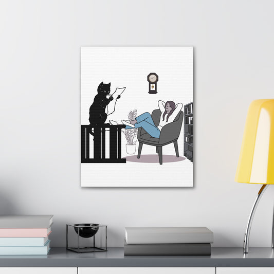 Companion – Wall Art, Home Decor, Cat Lover Gift