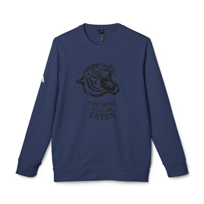 The Meek Will Be Eaten Unisex Fleece Crewneck Sweatshirt