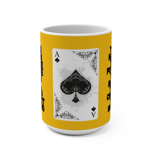 Ace of Spades Coffee Mug - 15oz Ceramic Mug