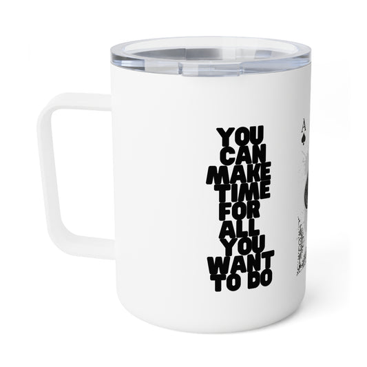 Ace of Spades Insulated Coffee Mug - 10oz Ceramic Cup