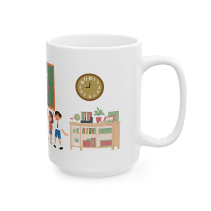 Best Teacher Ever Mug-15oz Mug, Teacher Gift, Mug for teacher, Gift for educator