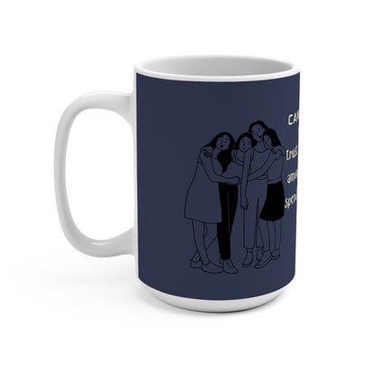 Camaraderie Coffee Mug- 15oz Ceramic Mug, Gift for Friends, Friendship Mug