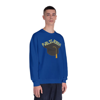 Public Academy Sweatshirt-Unisex Crewneck Sweatshirt, School Sweater