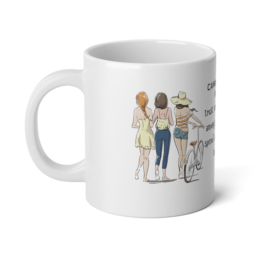 Camaraderie Coffee Mug- 20oz Ceramic Mug, Gift for Friends, Friendship Mug