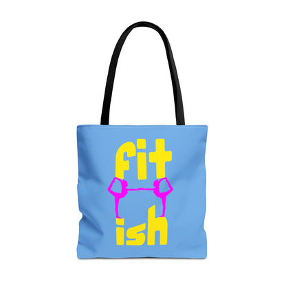 Fit-ish Tote Bag-Gym Tote Bag, School Tote Bag, Yoga Tote Bag
