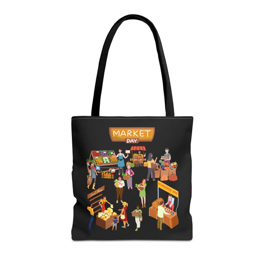 Market Day Tote Bag -Shopping Bag, Grocery Bag, Tote Bag for Mom