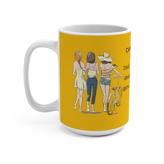 Camaraderie Coffee Mug- 15oz Ceramic Mug, Gift for Friend, Friendship Gift