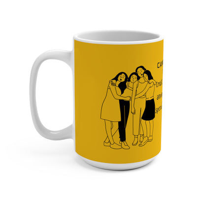 Camaraderie Coffee Mug- 15oz Ceramic Mug, Gift for Friends, Friendship Mug